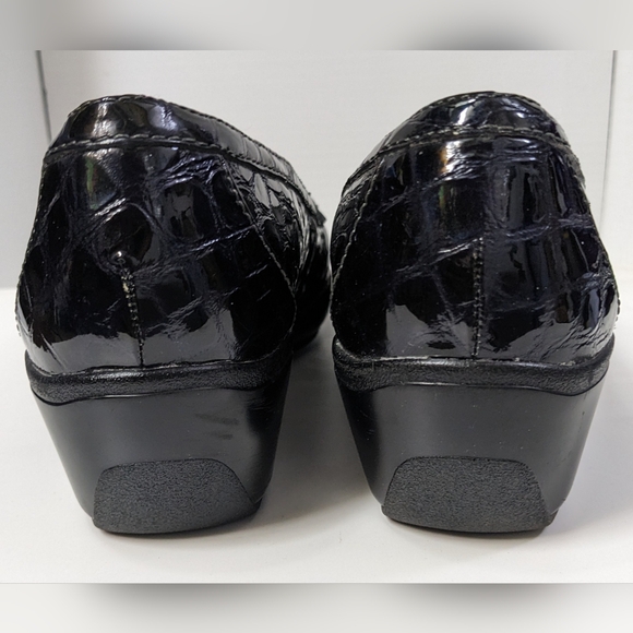 Softspots Patent Leather Black Penny Loafers size 8N - Picture 5 of 11